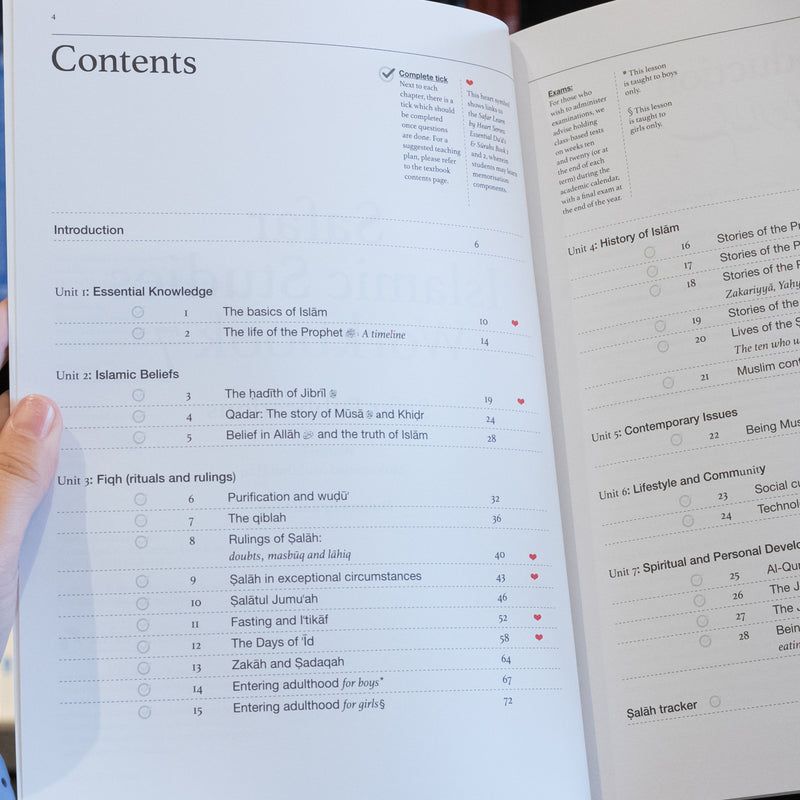 Safar Islamic Studies Workbook 7