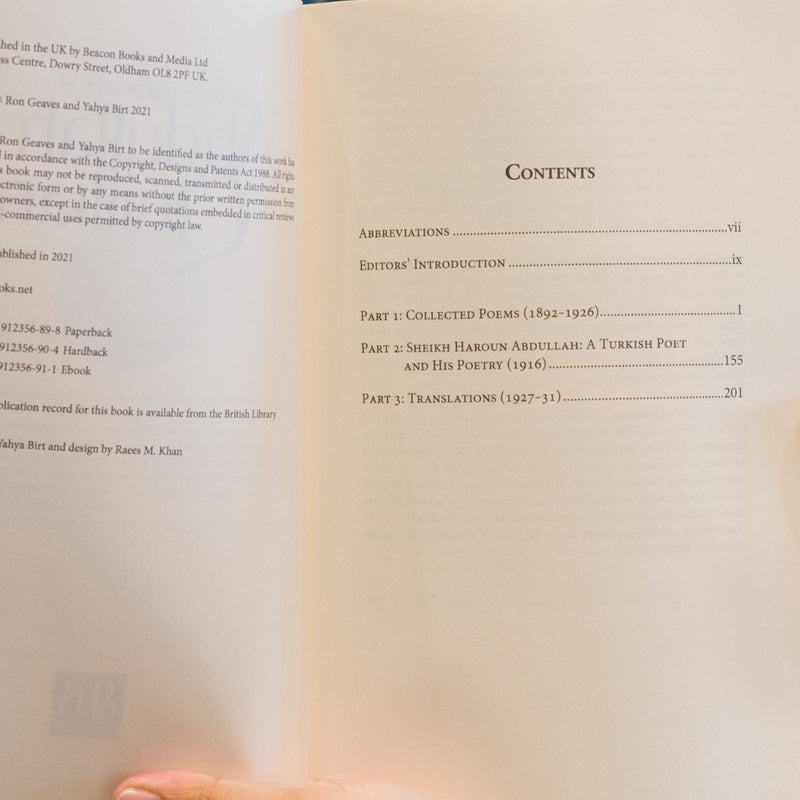 The Collected Poems of Abdullah Quilliam