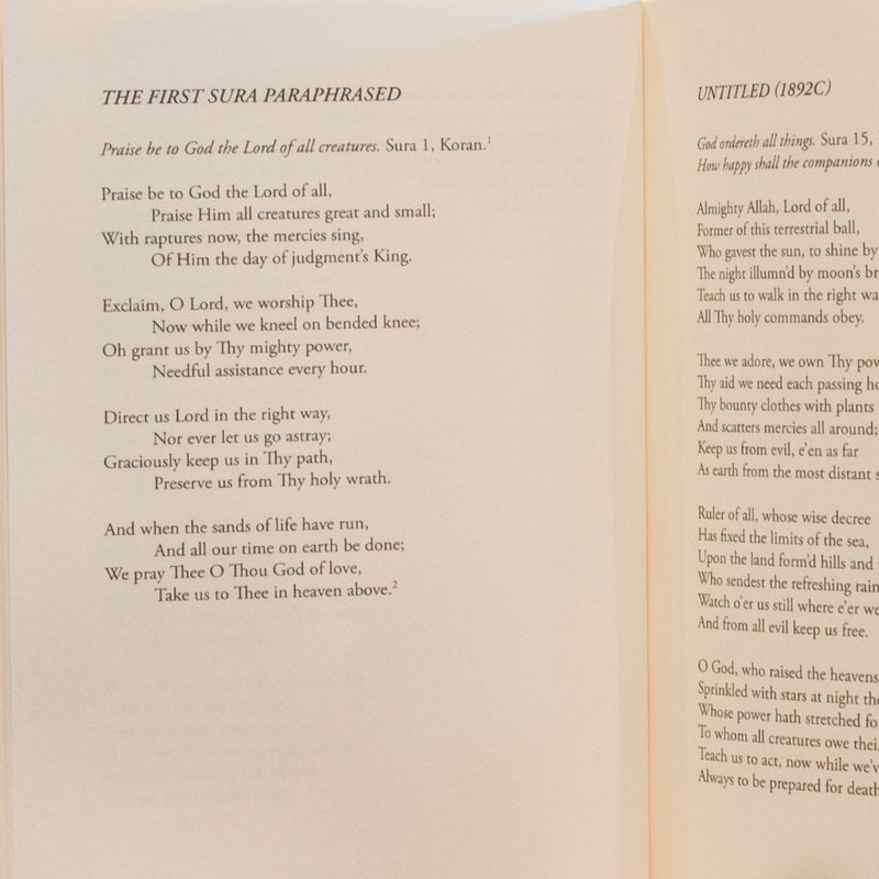 The Collected Poems of Abdullah Quilliam