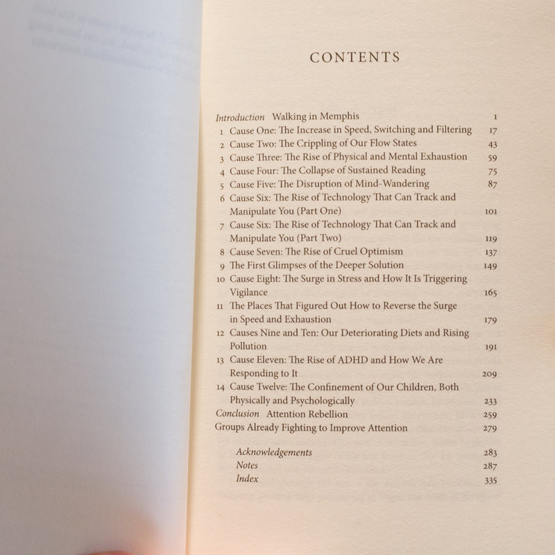 Stolen Focus: Why You Can't Pay Attention