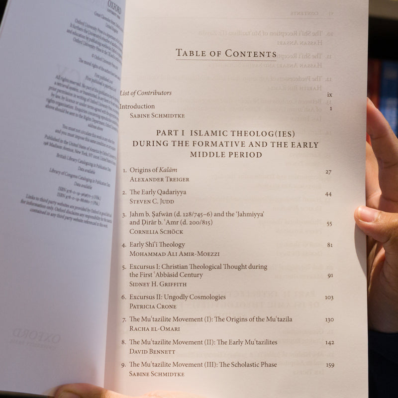 The Oxford Handbook of Islamic Theology
