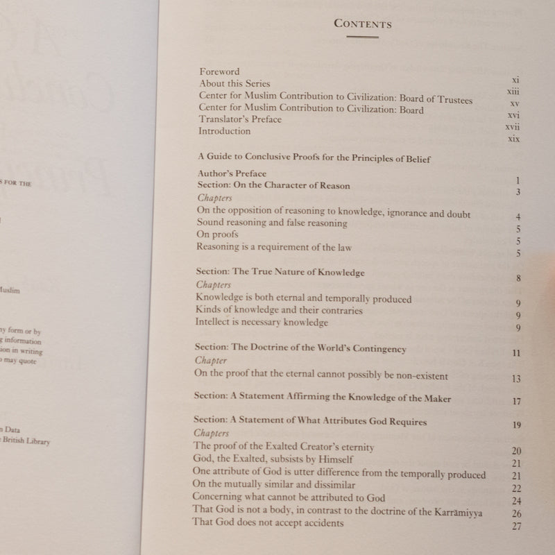 Guide to Conclusive Proofs for the Principles of Belief PB