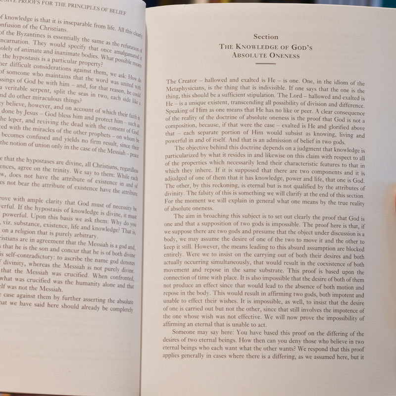 Guide to Conclusive Proofs for the Principles of Belief PB