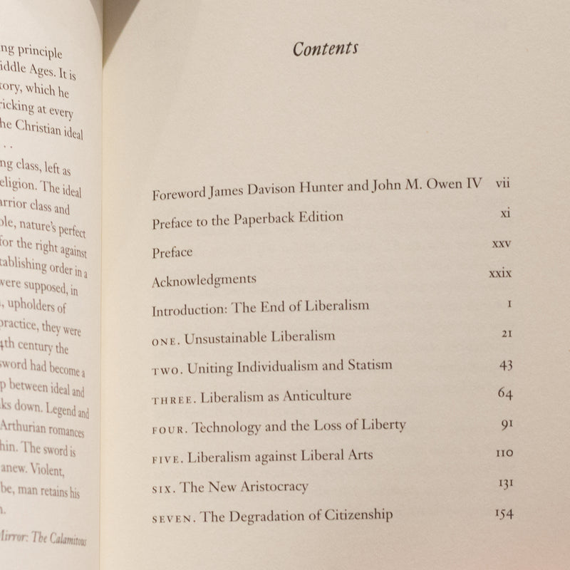 Why Liberalism Failed