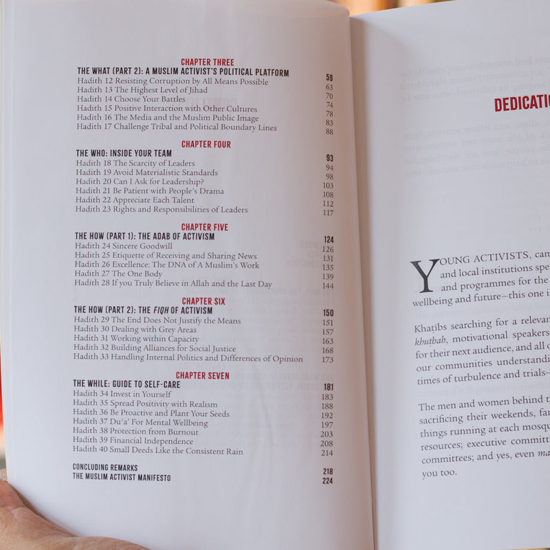 40 Hadith on Community Service and Activism