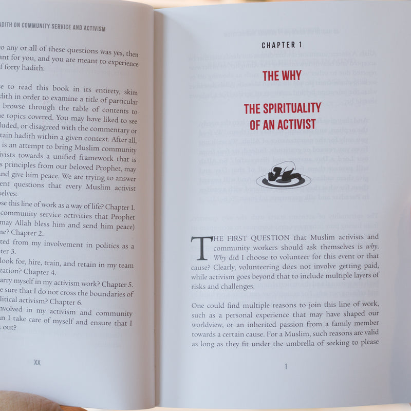40 Hadith on Community Service and Activism
