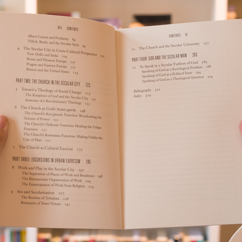 The Secular City: Secularization and Urbanization in Theological Perspective