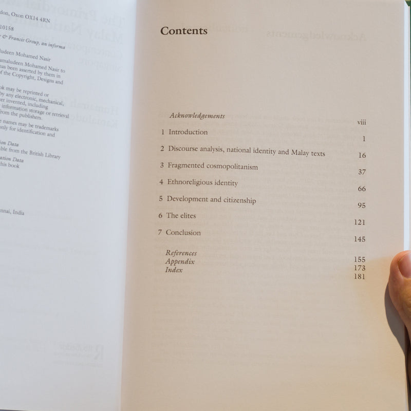 The Primordial Modernity of Malay Nationality