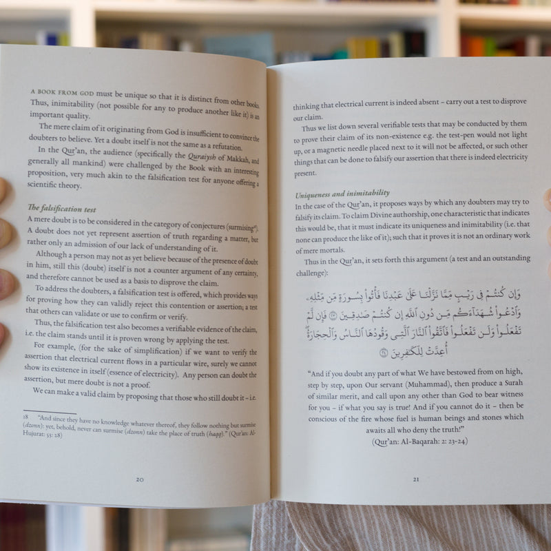 The Criteria for a Holy Book: A Case for the Quran