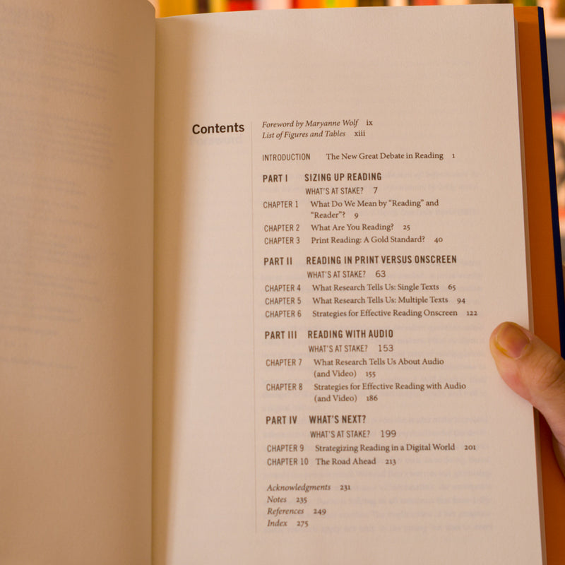 How We Read Now: Strategic Choices for Print, Screen, and Audio