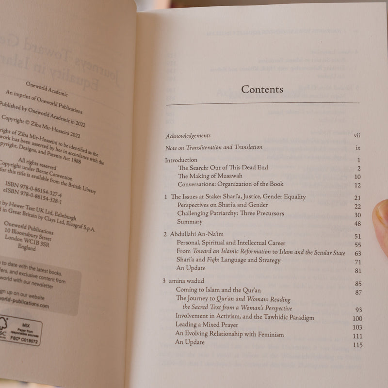 Journeys Toward Gender Equality in Islam