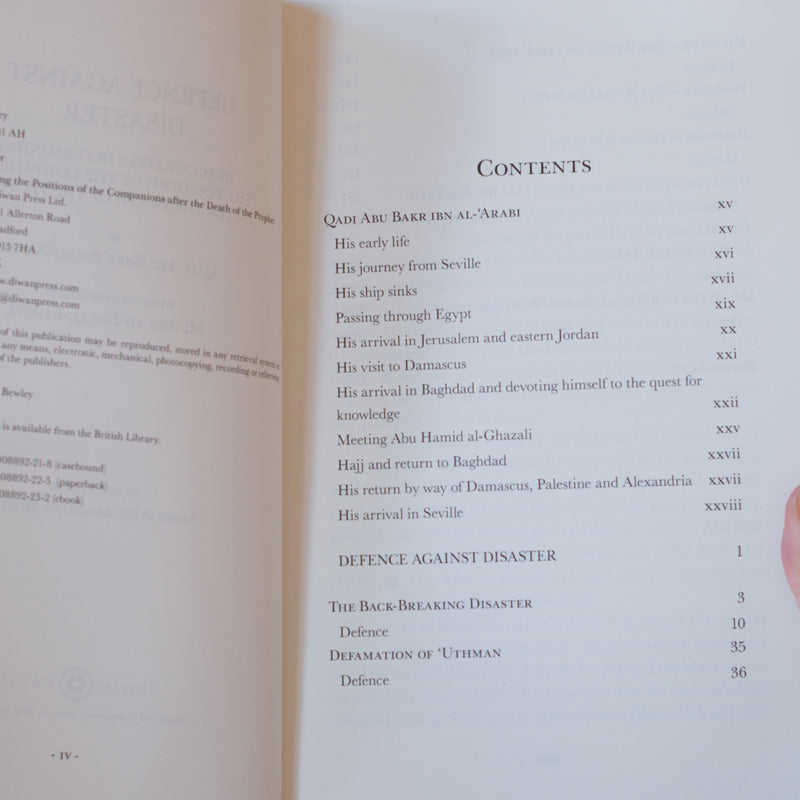 Defence Against Disaster