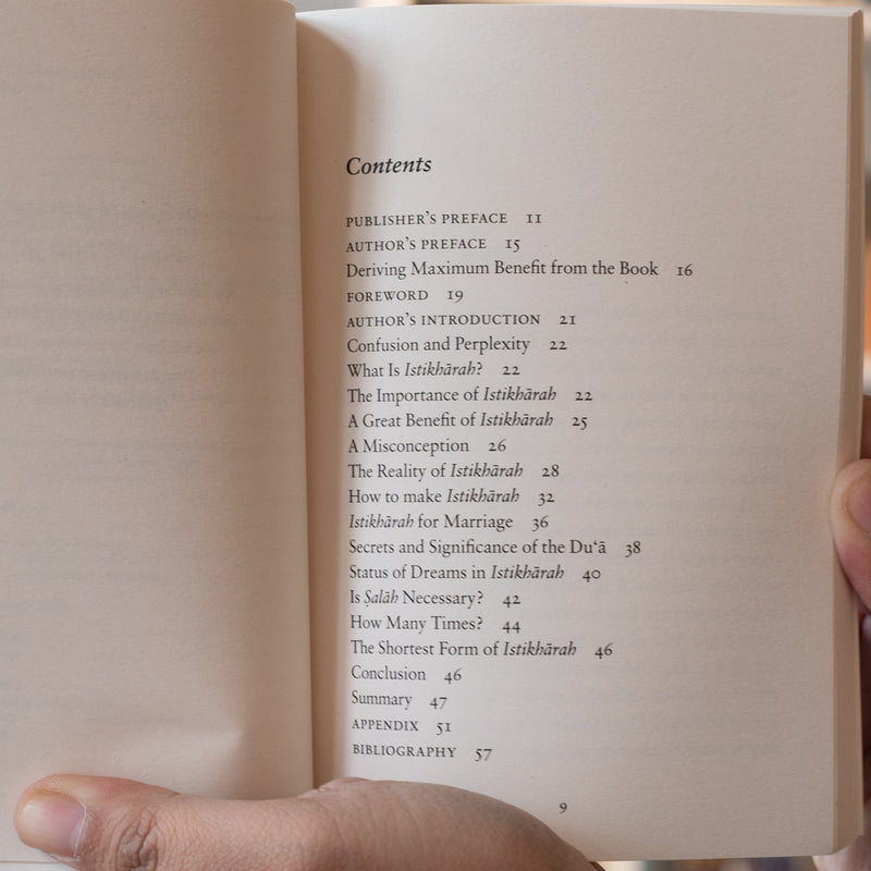 Istikhara - In The Light Of The Sunnah