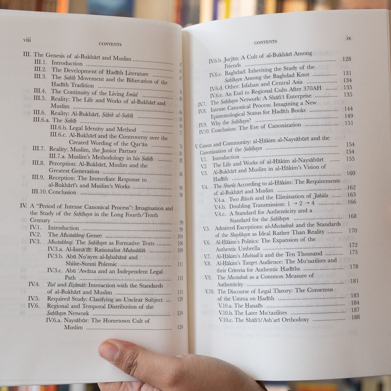 The Canonization of al-Bukhari and Muslim