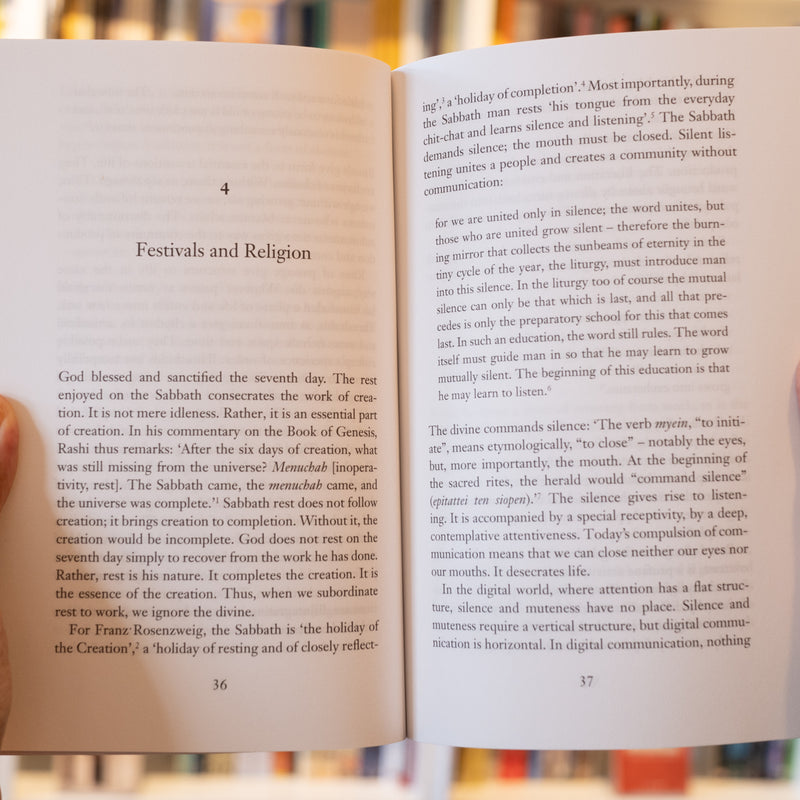 The Disappearance of Rituals: A Topology of the Present