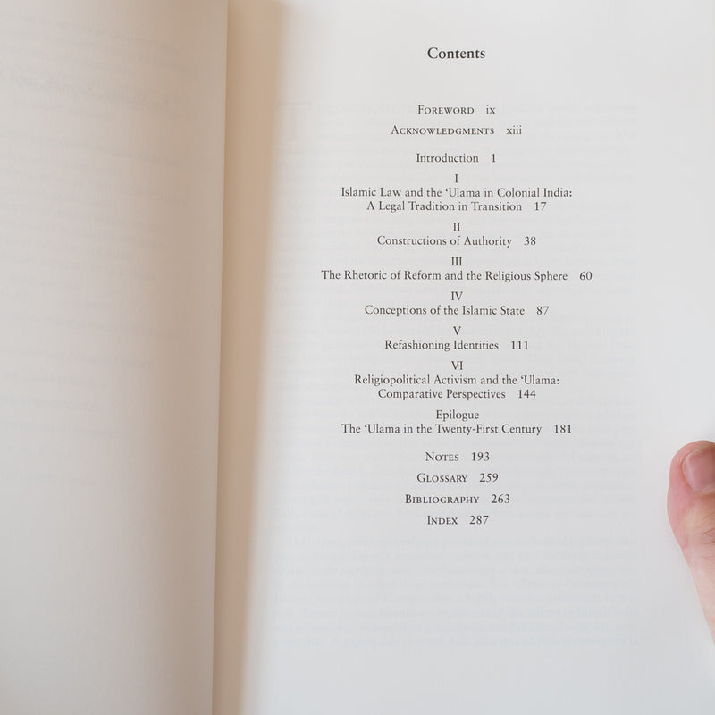 The Ulama in Contemporary Islam: Custodians of Change