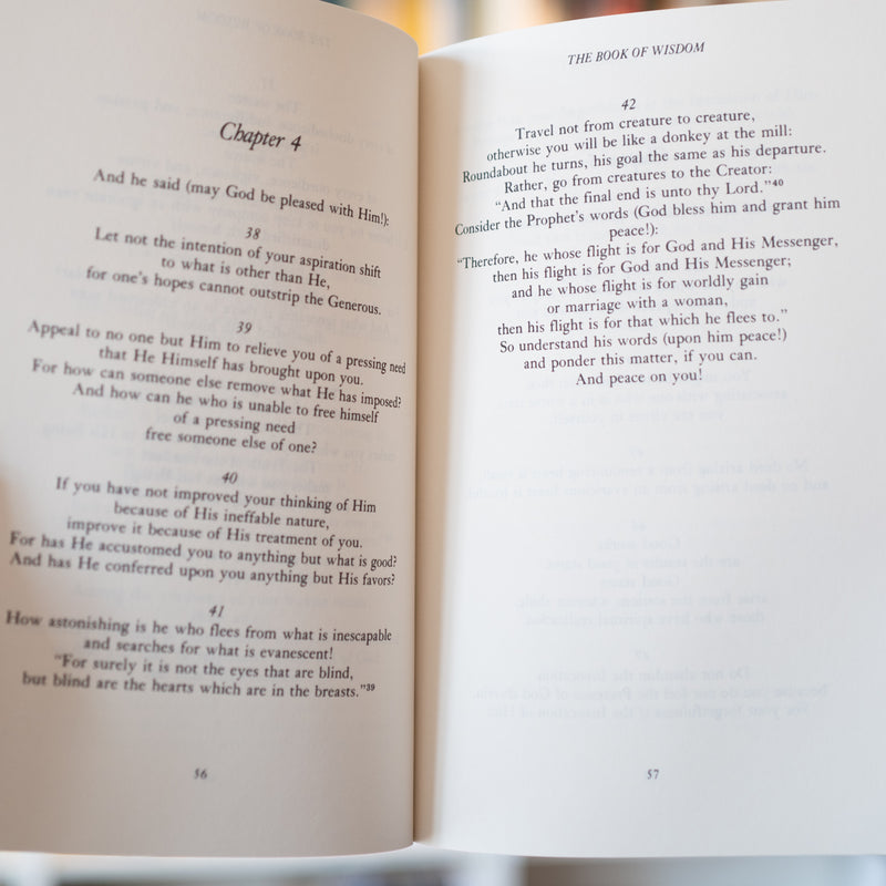 Ibn 'Ata' Illah: The Book of Wisdom and Kwaja Abdullah Ansari: Intimate Conversations