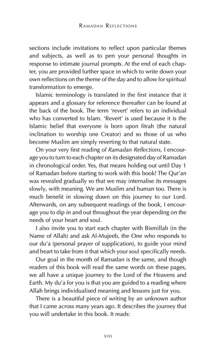 Ramadan Reflections: A Guided Journal